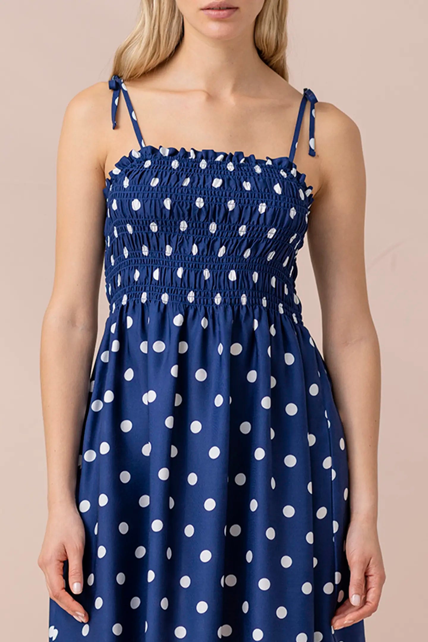 Abitino donna in viscosa a bretellina