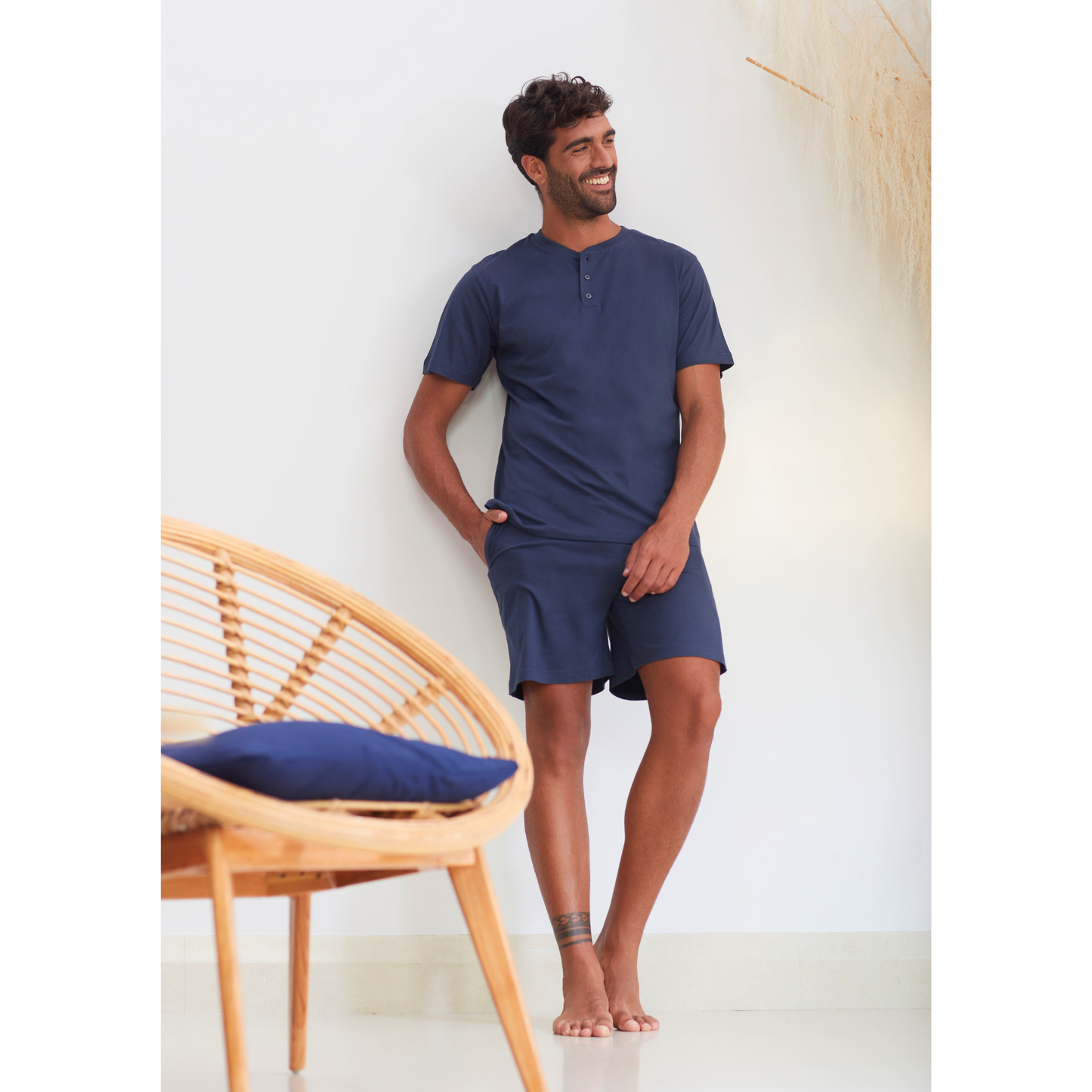 Pigiama uomo mezza manica e pantaloncino
