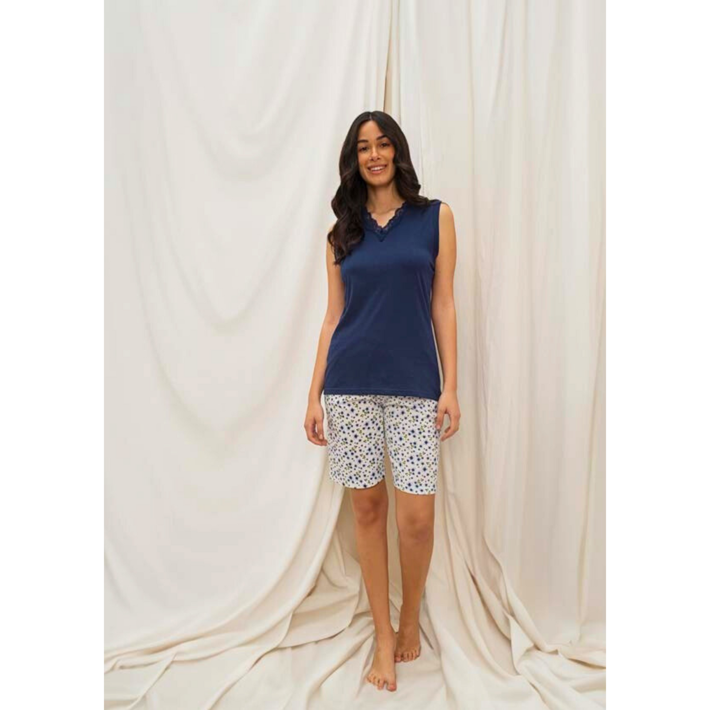 Pigiama donna canotta e pantaloncino