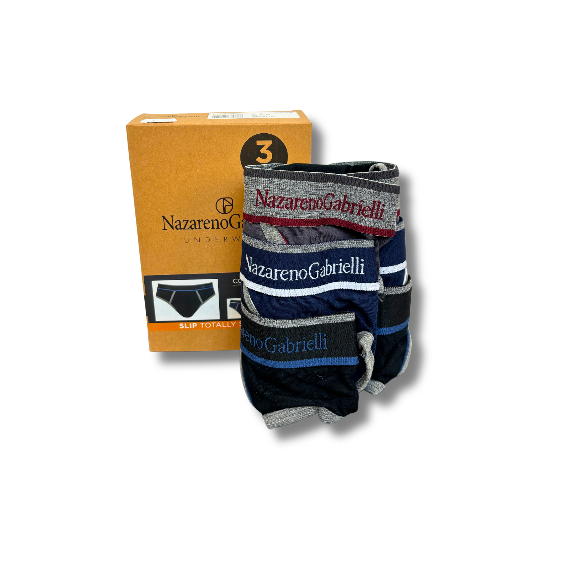 Slip da uomo in cotone Tri-Pack
