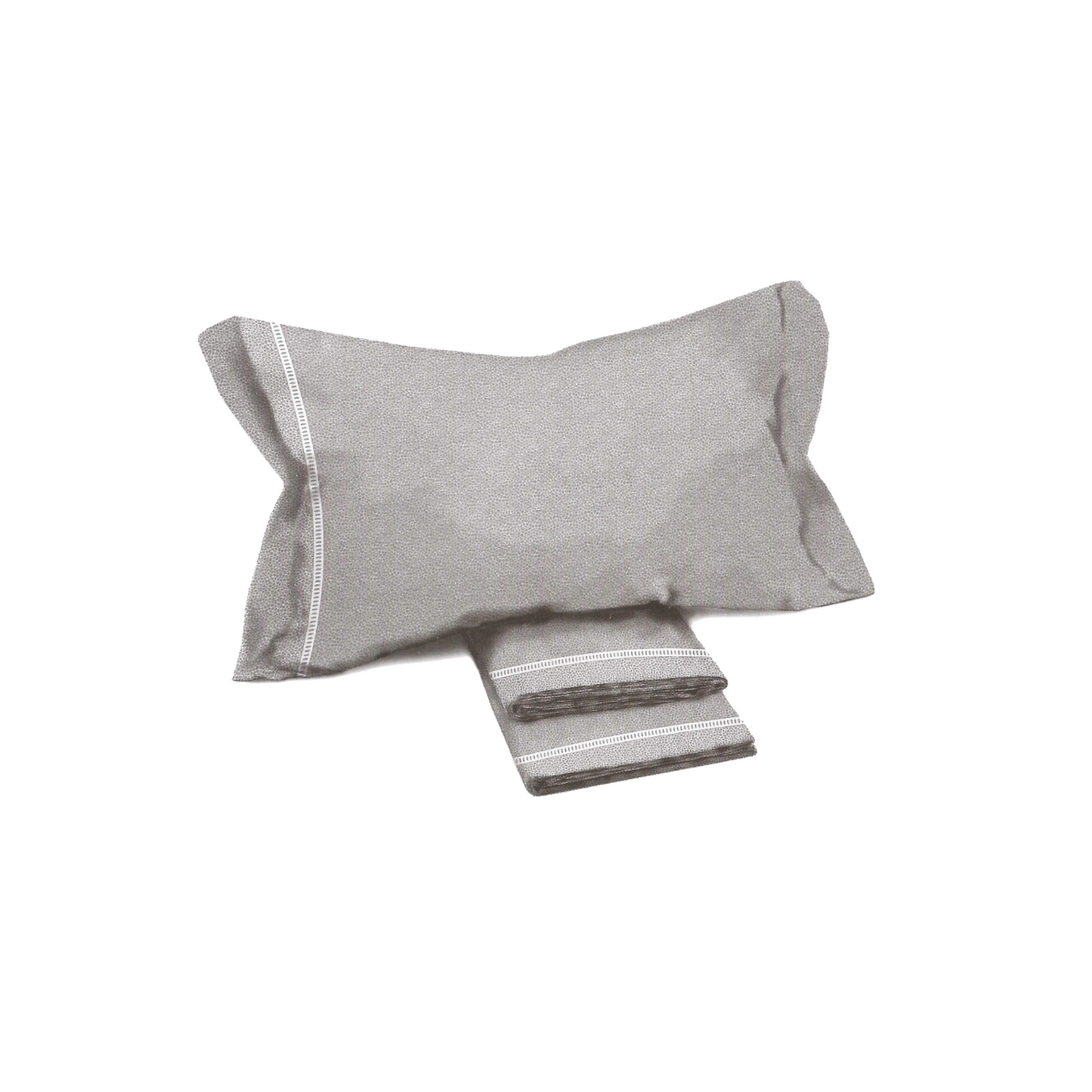Completo letto in puro cotone linea Venere disegno Crono