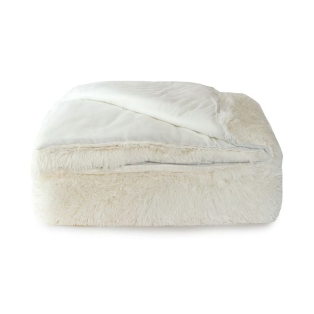Trapunta Fluffy letto matrimoniale in morbida pelliccia