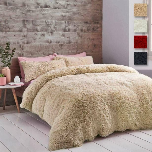 Trapunta Fluffy letto matrimoniale in morbida pelliccia