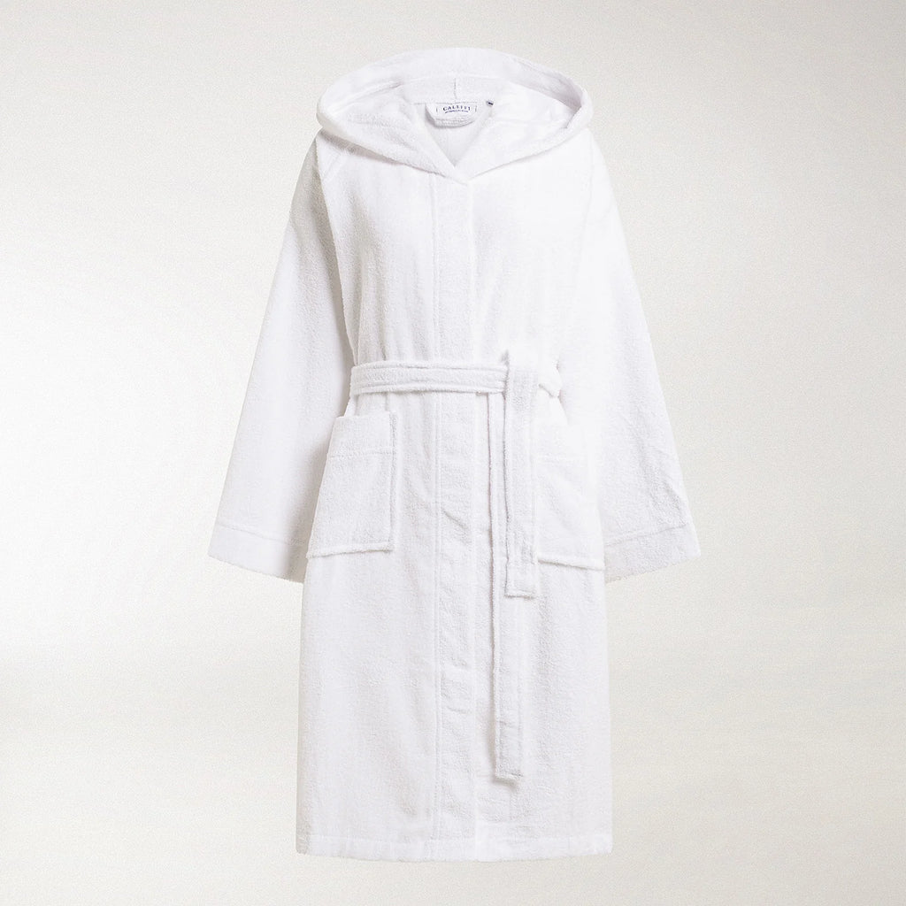Accappatoio Unisex in Spugna di cotone con cappuccio - Minorca