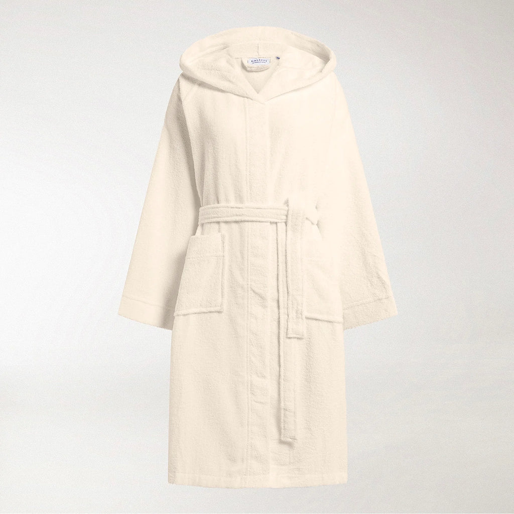 Accappatoio Unisex in Spugna di cotone con cappuccio - Minorca
