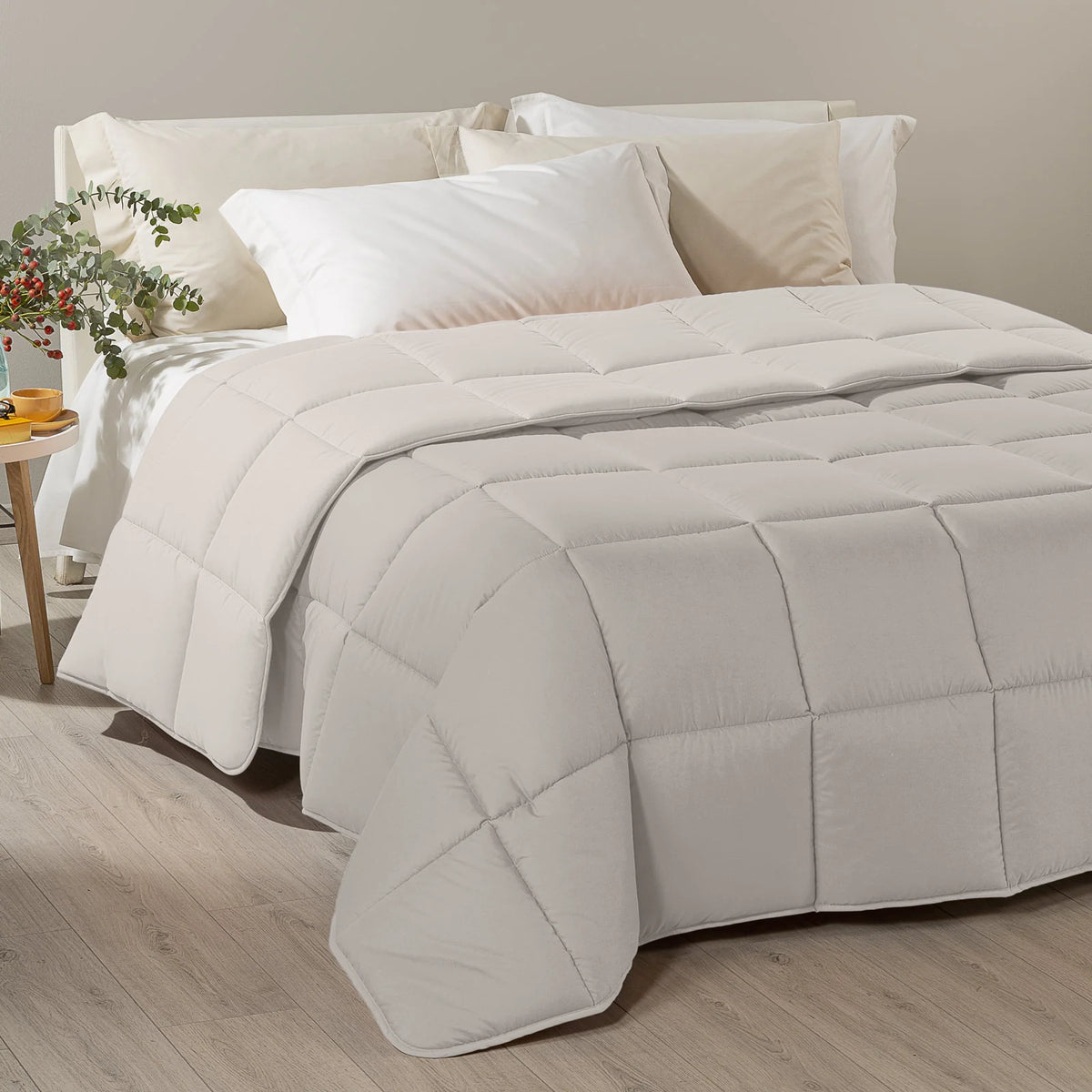 Trapunta invernale tinta unita Modern letto Singolo