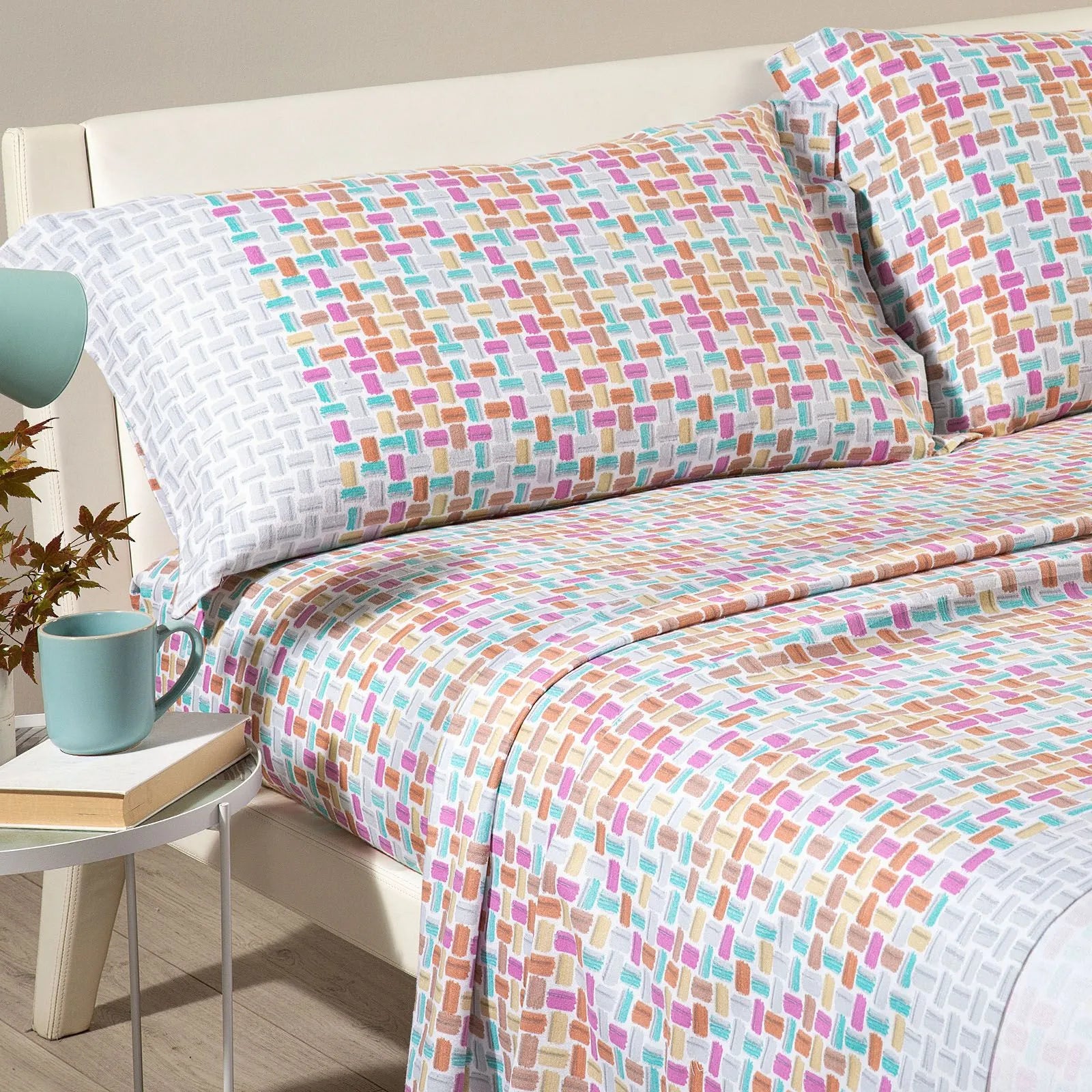 Completo Lenzuola Deva in Flanella