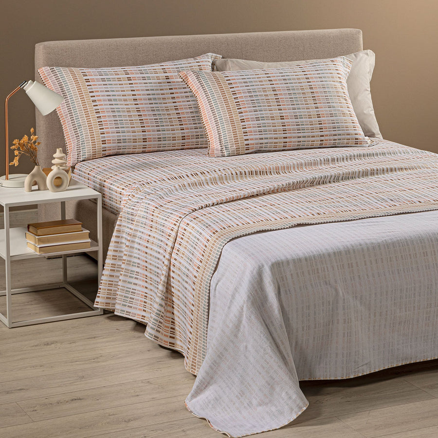 Completo letto in flanella Norvegia — Singolo