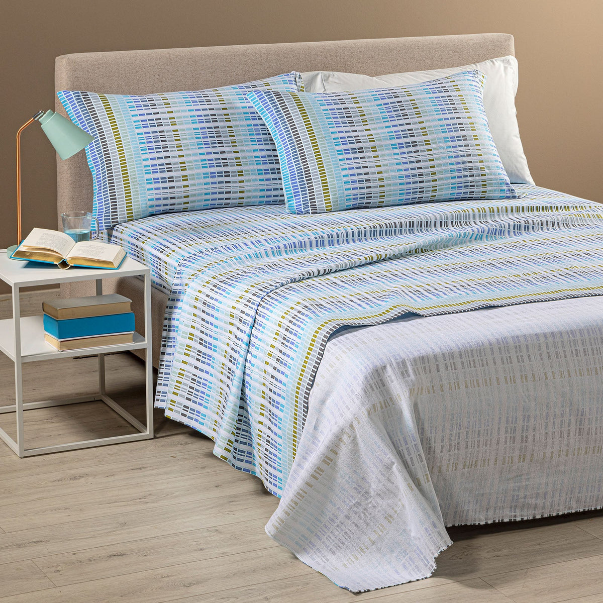 Completo letto in flanella Norvegia — Singolo