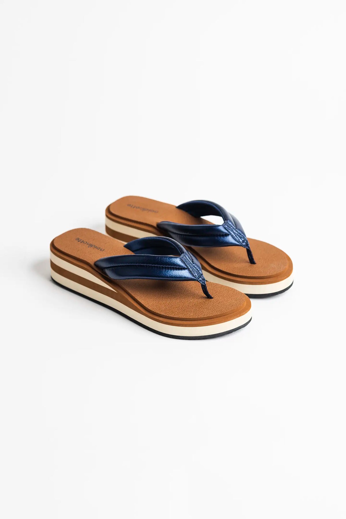 Infradito donna gomma articolo lux - Medieval Blue