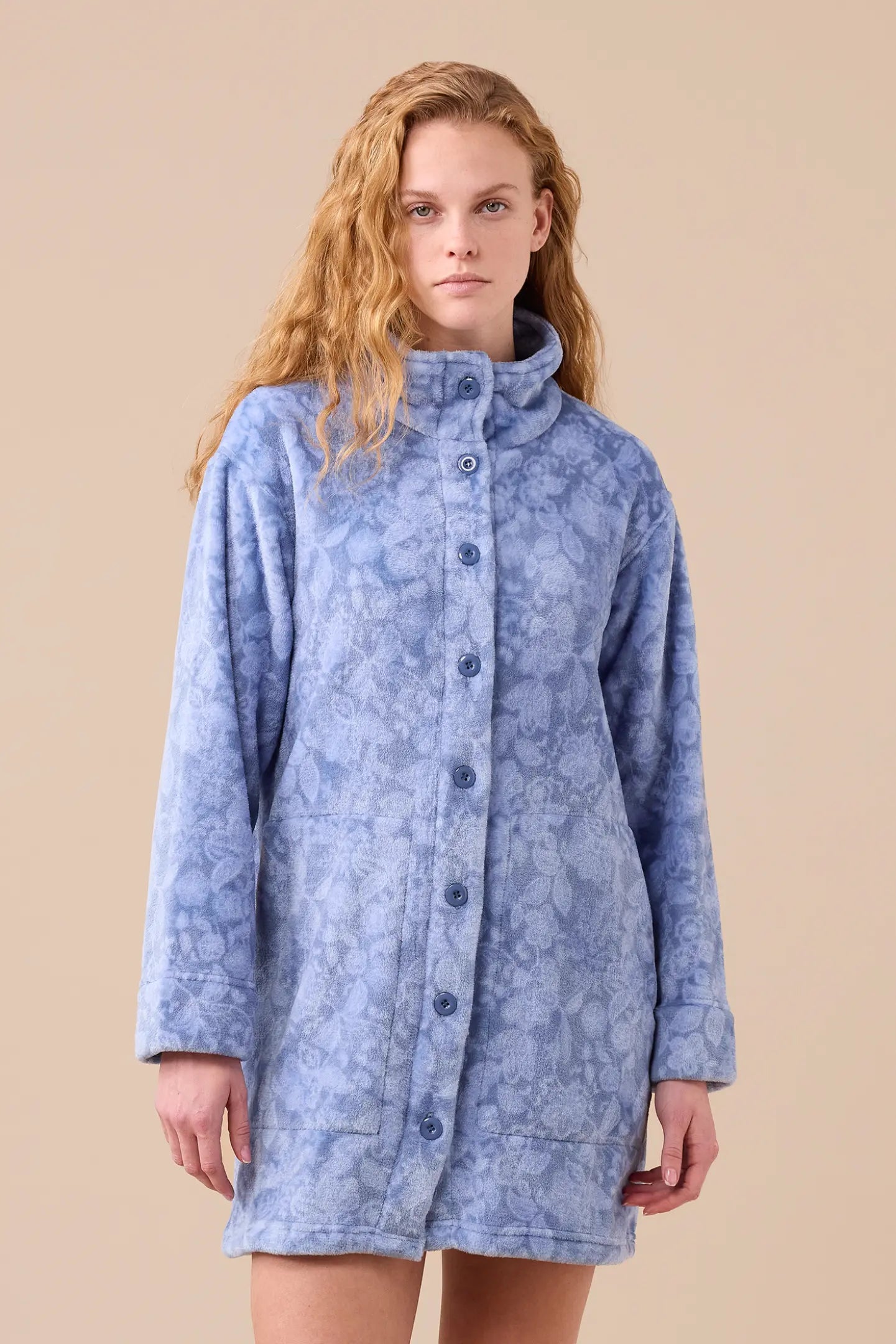 Vestaglia donna invernale in coral articolo flory