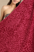 Telo mare in spugna velour rasato 90 x 170 cm articolo maculato.