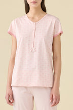 Pigiama donna estivo in cotone articolo romantic.