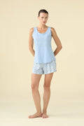 Pigiama donna estivo in cotone articolo bloom.