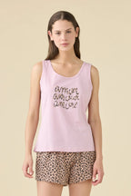 Pigiama donna estivo in cotone articolo animalier lover.
