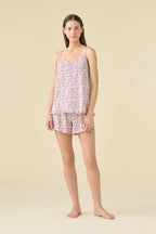Pigiama donna estivo in cotone articolo bloom.