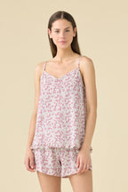 Pigiama donna estivo in cotone articolo bloom.