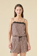 Pigiama donna estivo in viscosa articolo animalier lover
