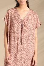 Abito donna estivo in viscosa articolo animalier.