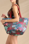 Borsa con chiusura zip articolo tropical