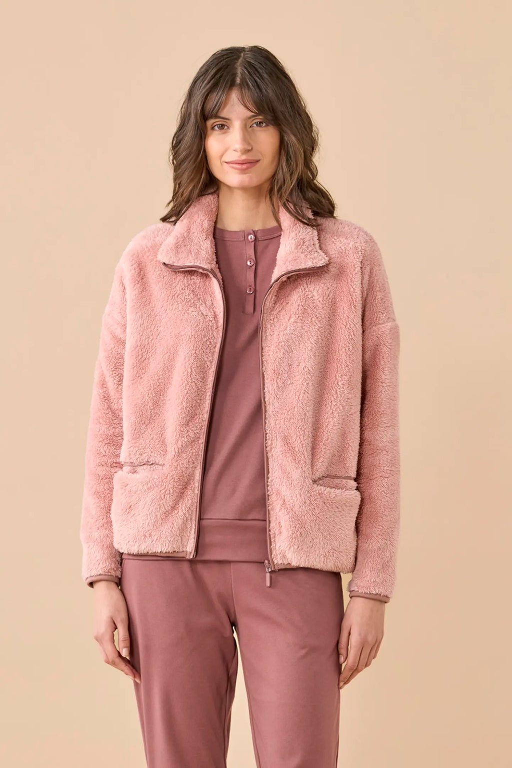 Completo donna invernale in caldo cotone articolo Funny & Tartan.