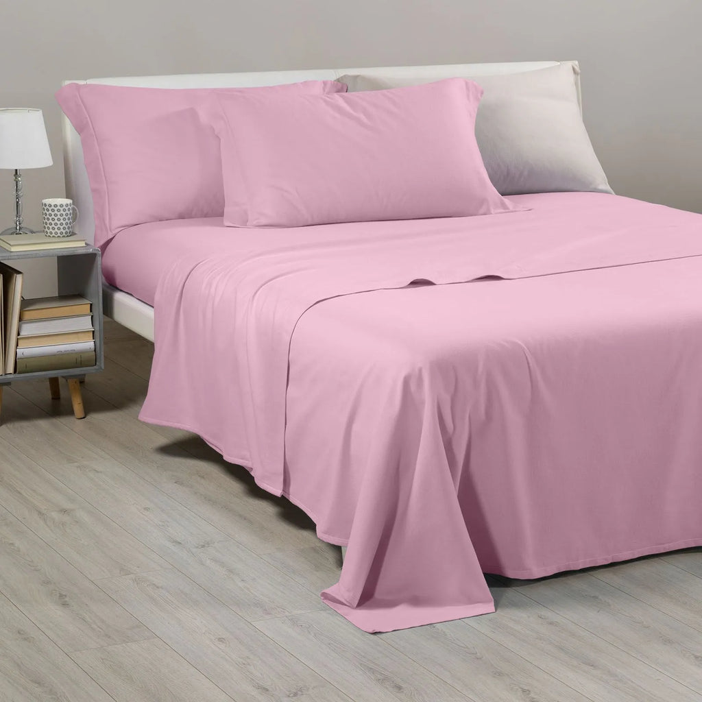 Completo Lenzuola Tinta unita in Flanella