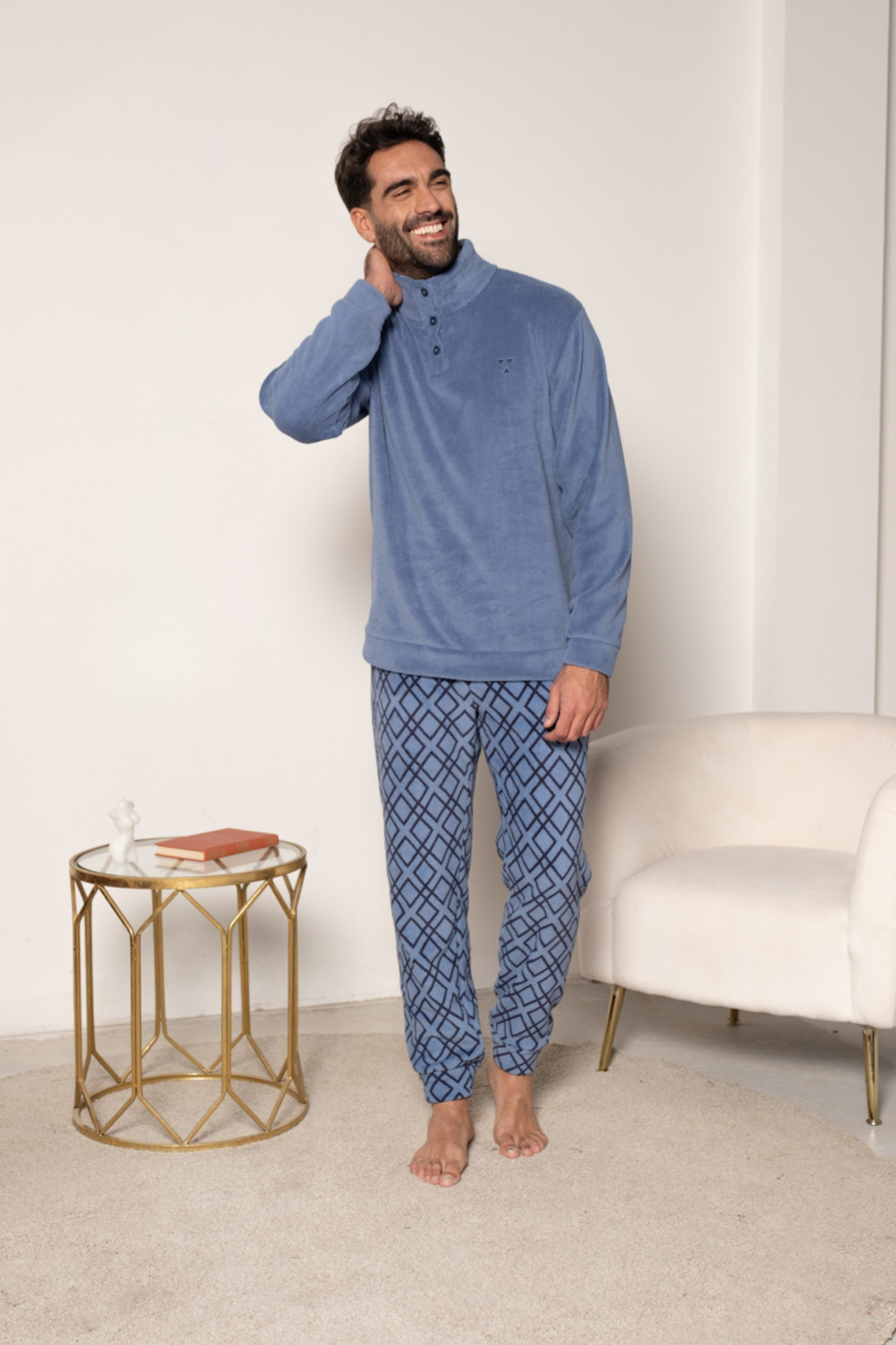 Pigiama da uomo in coral