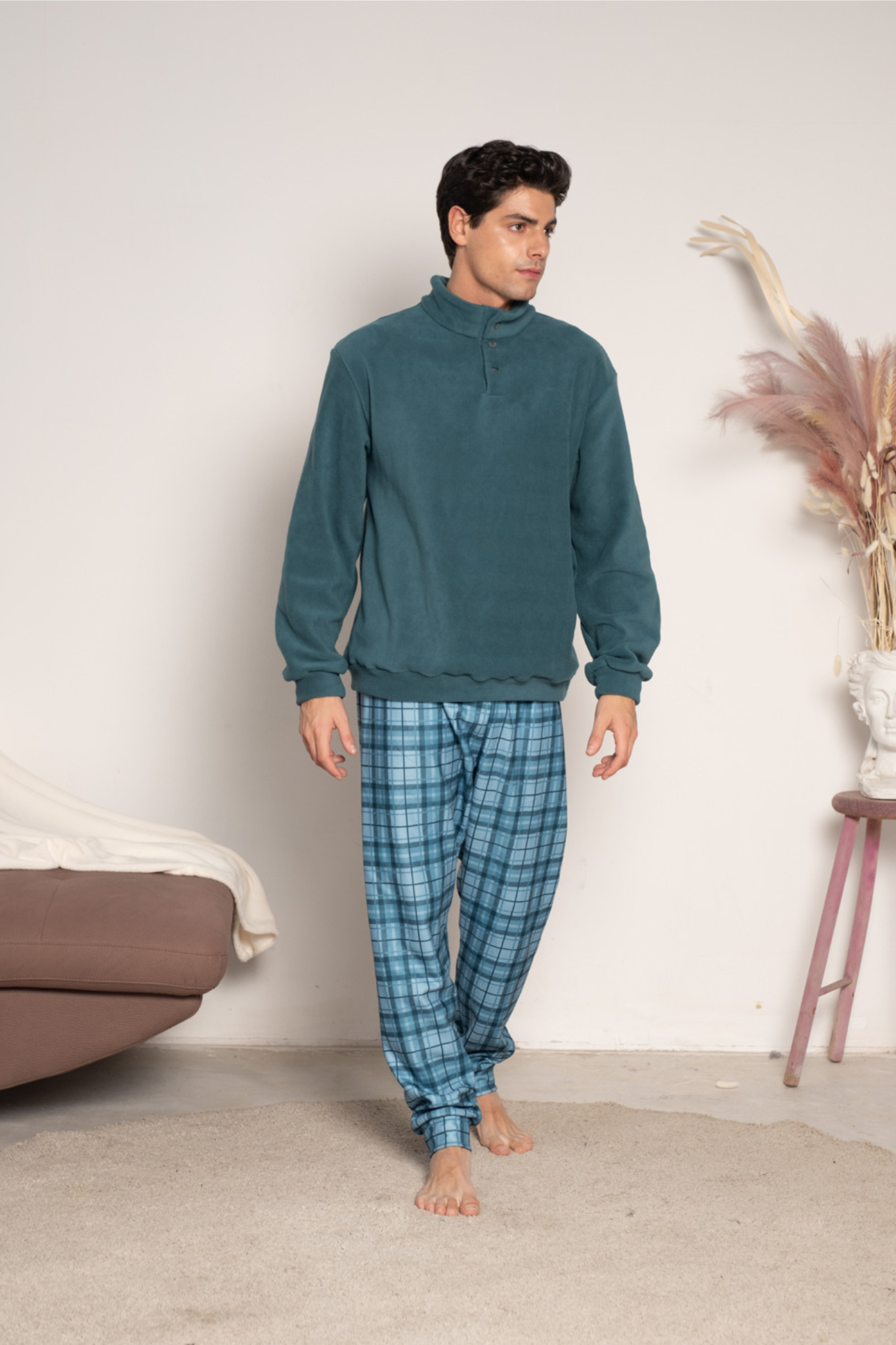 Pigiama da uomo in pile