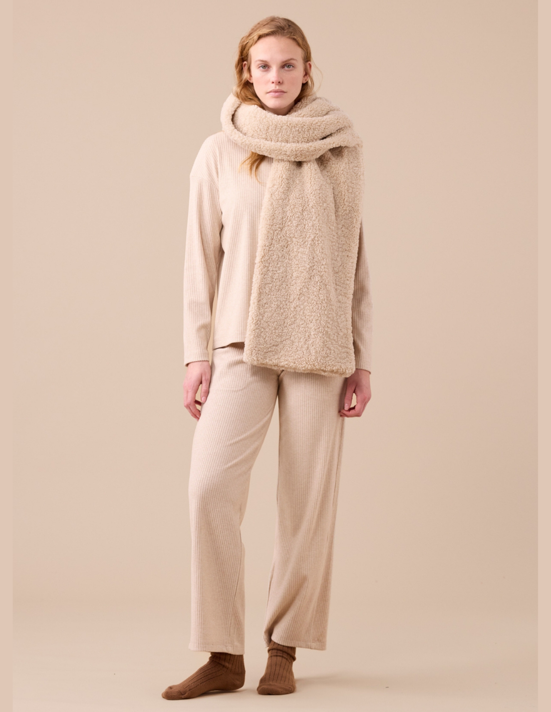 Sciarpa da donna - Beige