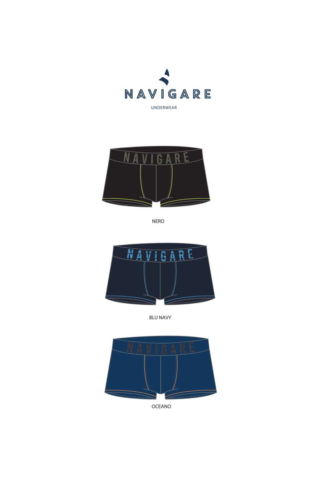 Tri Pack - Boxer da uomo in cotone.