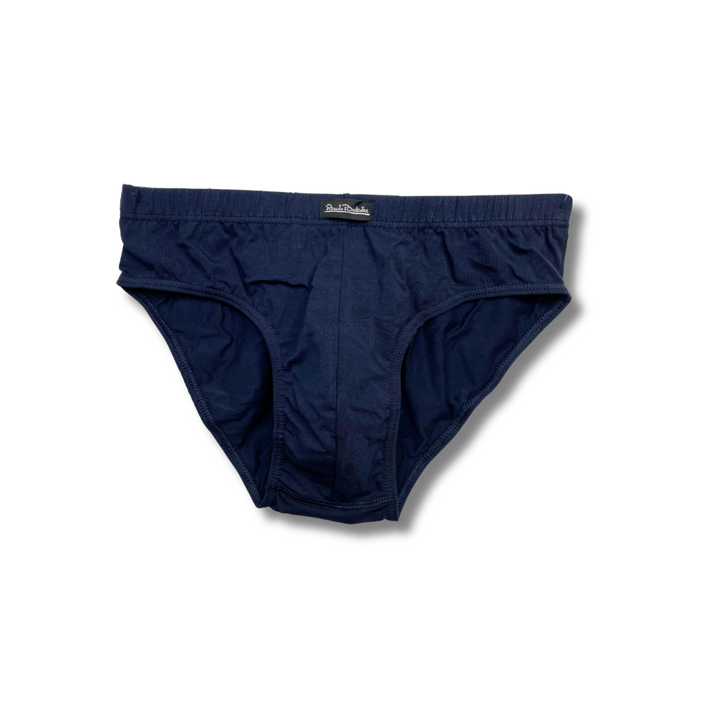 Slip da uomo in cotone Tri-Pack, elastico interno