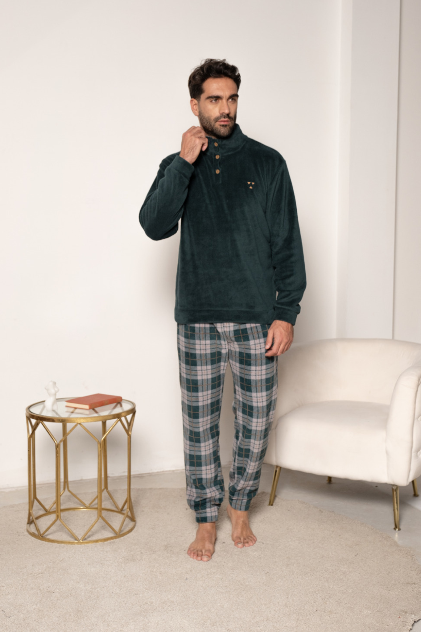 Pigiama da uomo in coral