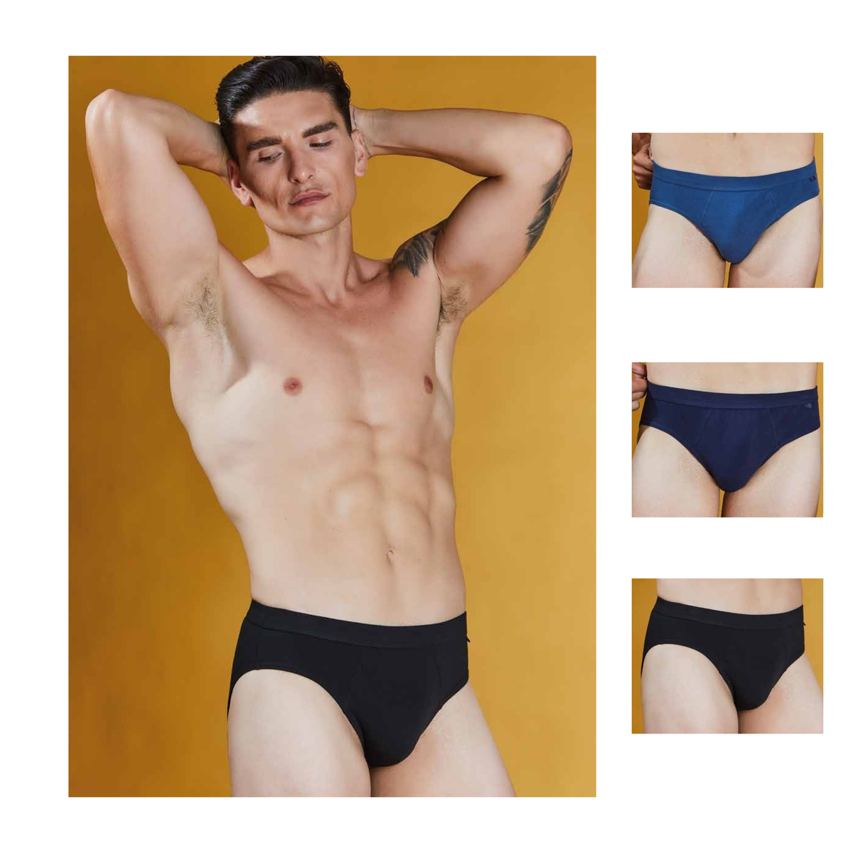Slip da uomo 3 Pack - Assortiti