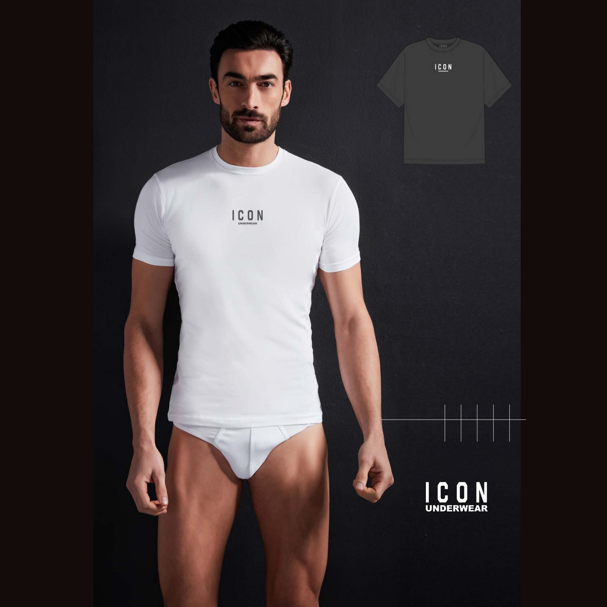 T-shirt uomo ICON - Bianco