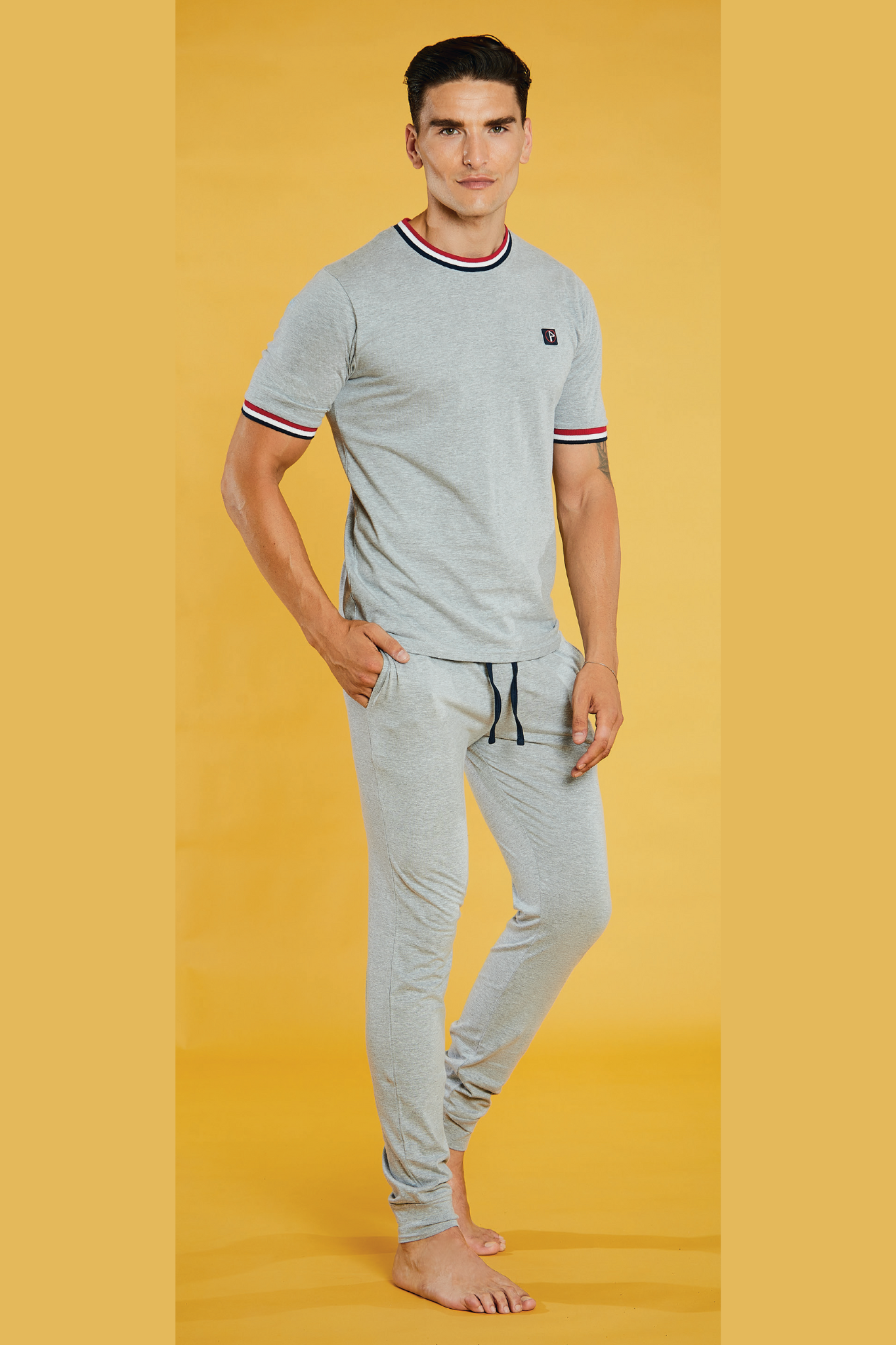 Pigiama uomo Manica corta e pantalone lungo