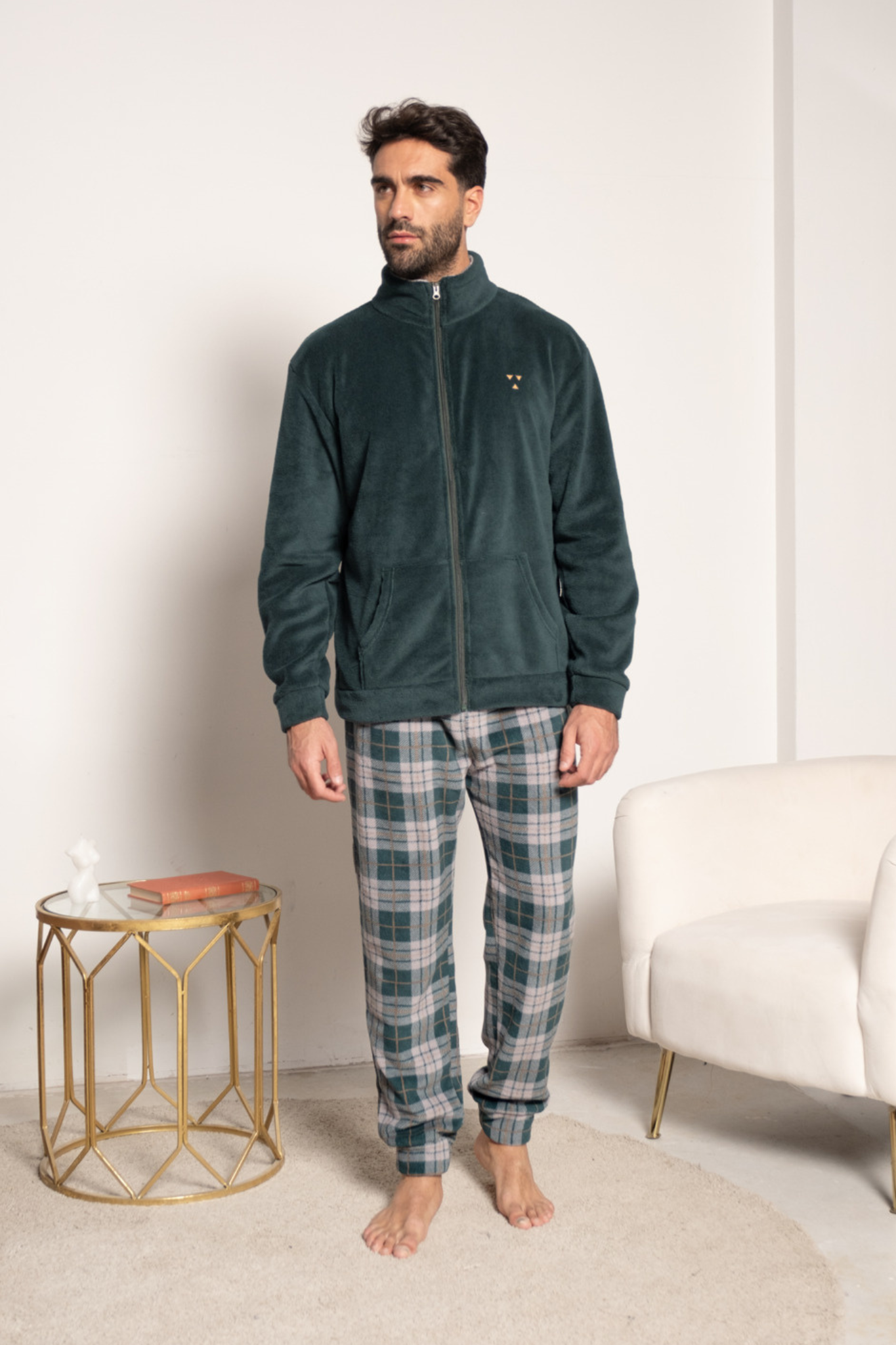 Pigiama da uomo in coral