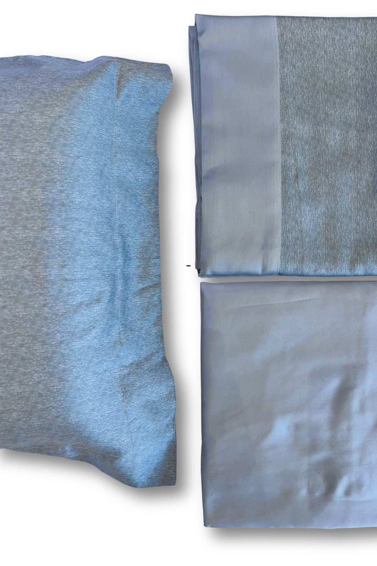 Completo letto in raso di cotone Sateen - Avio