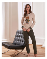 Pigiama donna caldo cotone