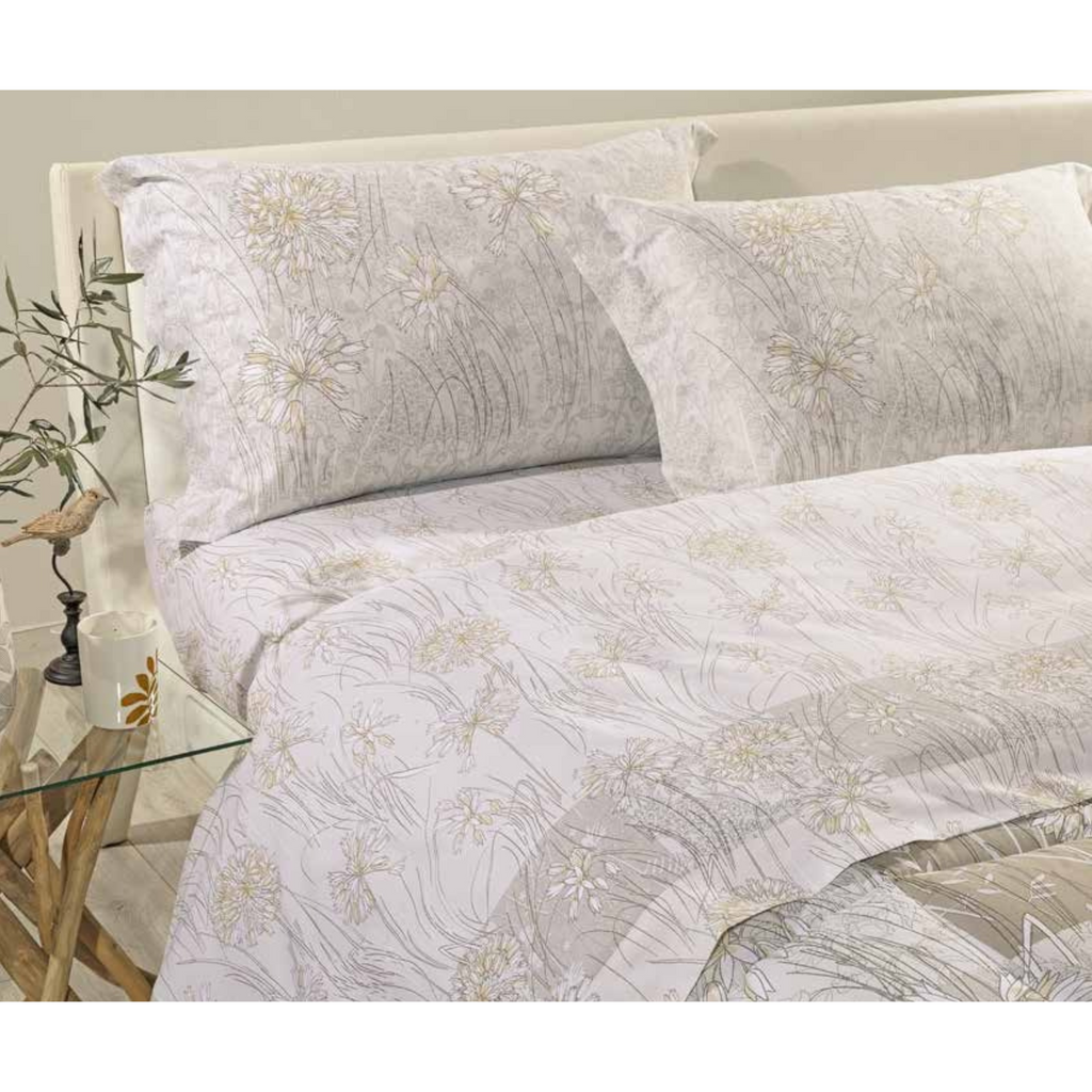 Completo lenzuola Matrimoniale Dalia in cotone