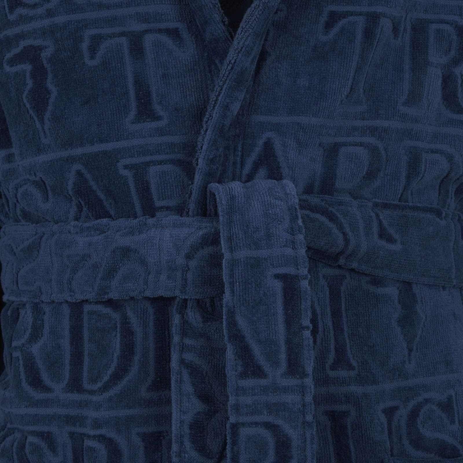 Accappatoio con cappuccio Trussardi in Spugna - Overlogo