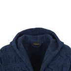 Accappatoio con cappuccio Trussardi in Spugna - Overlogo