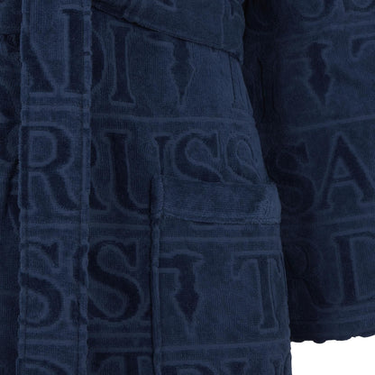 Accappatoio con cappuccio Trussardi in Spugna - Overlogo