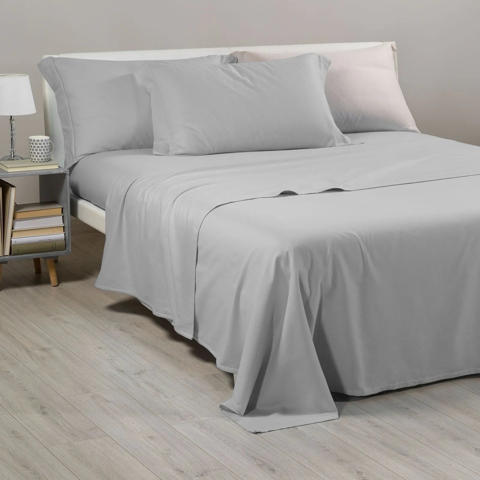 Completo Lenzuola Tinta unita in Flanella