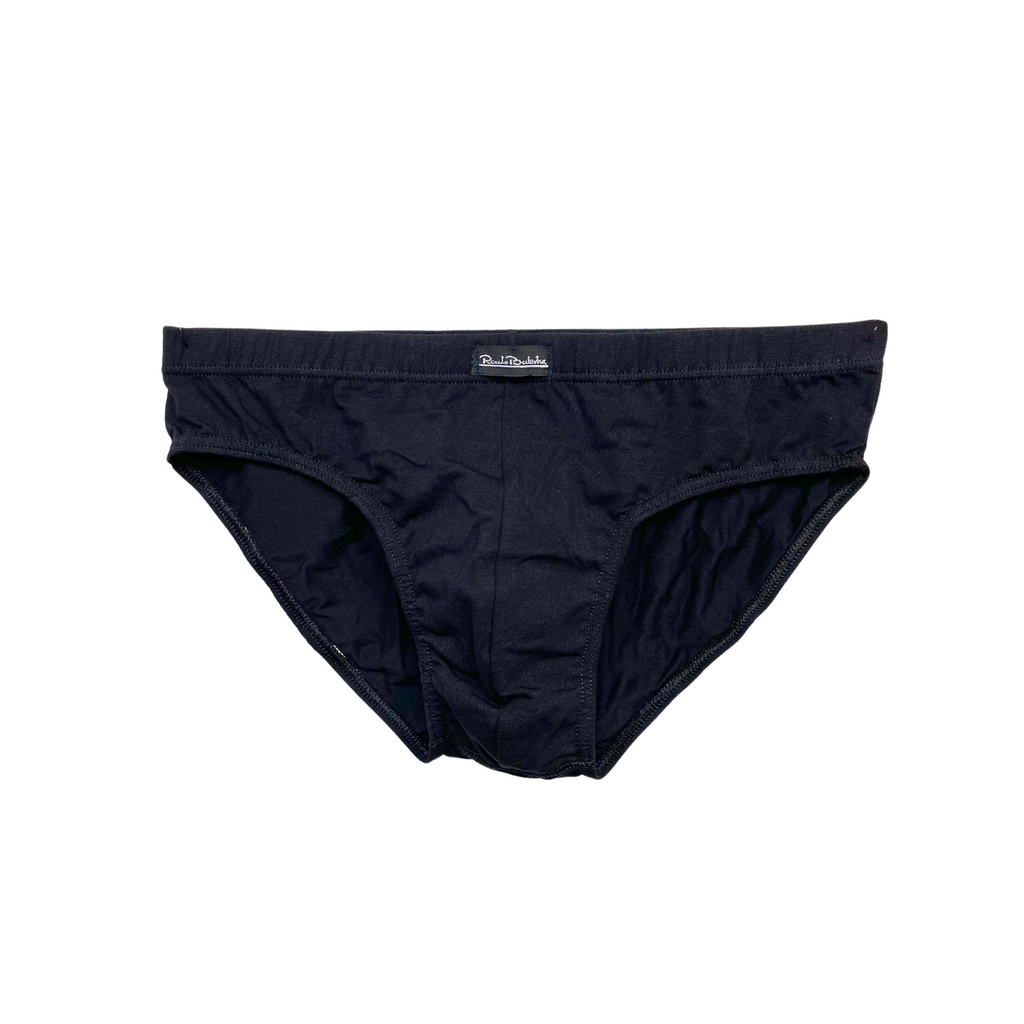 Slip da uomo in cotone Tri-Pack, elastico interno