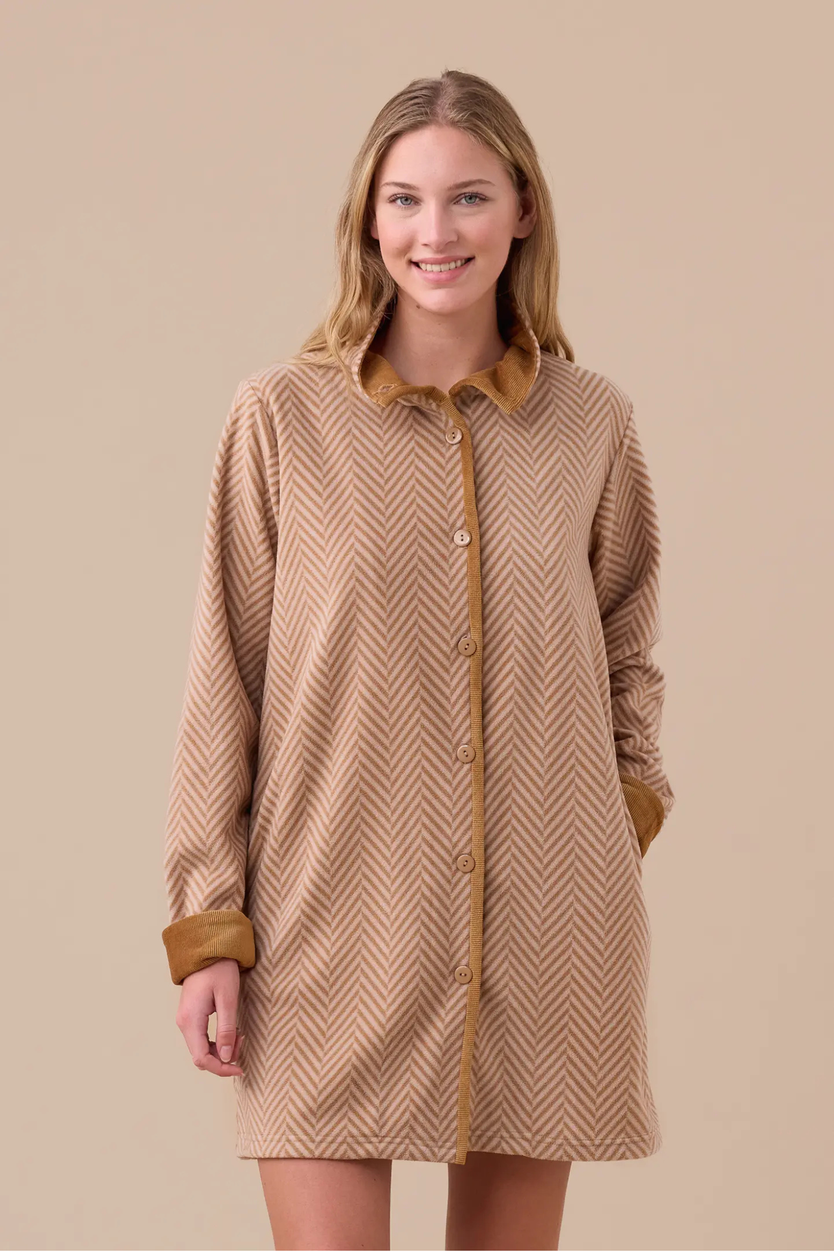 Vestaglia donna micropile articolo velvet.