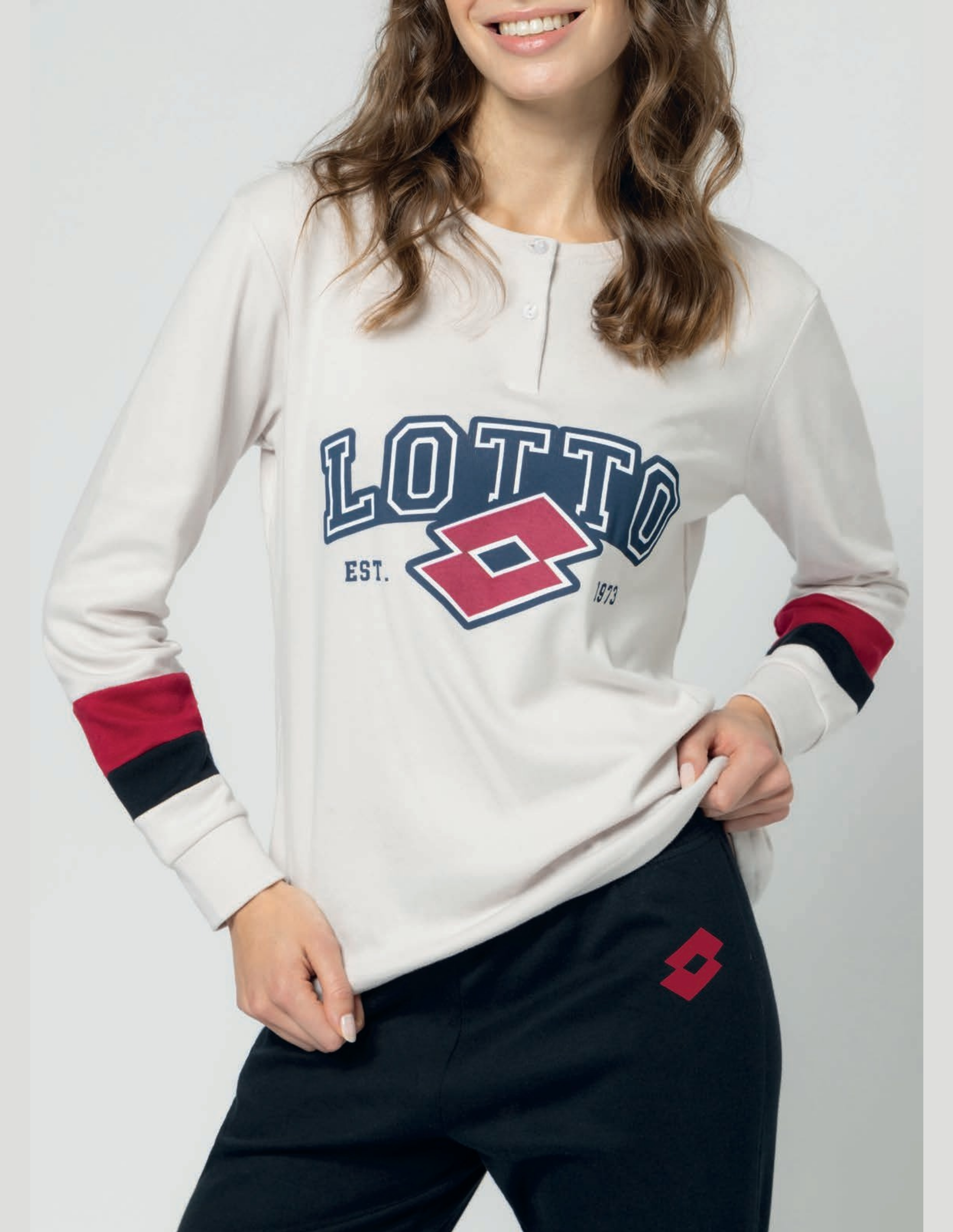 Pigiama da donna in caldo cotone