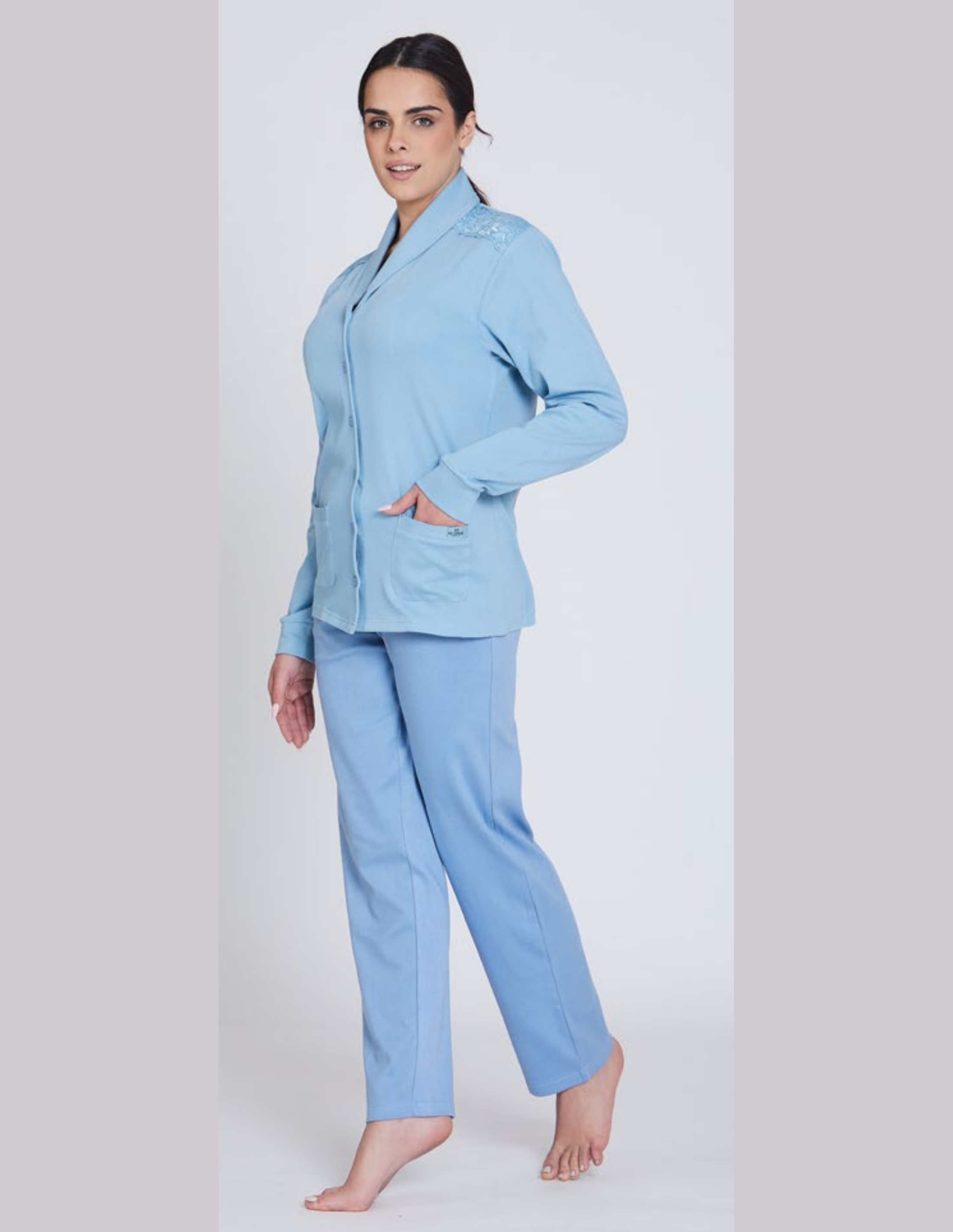 Pigiama da Donna serafino in caldo cotone