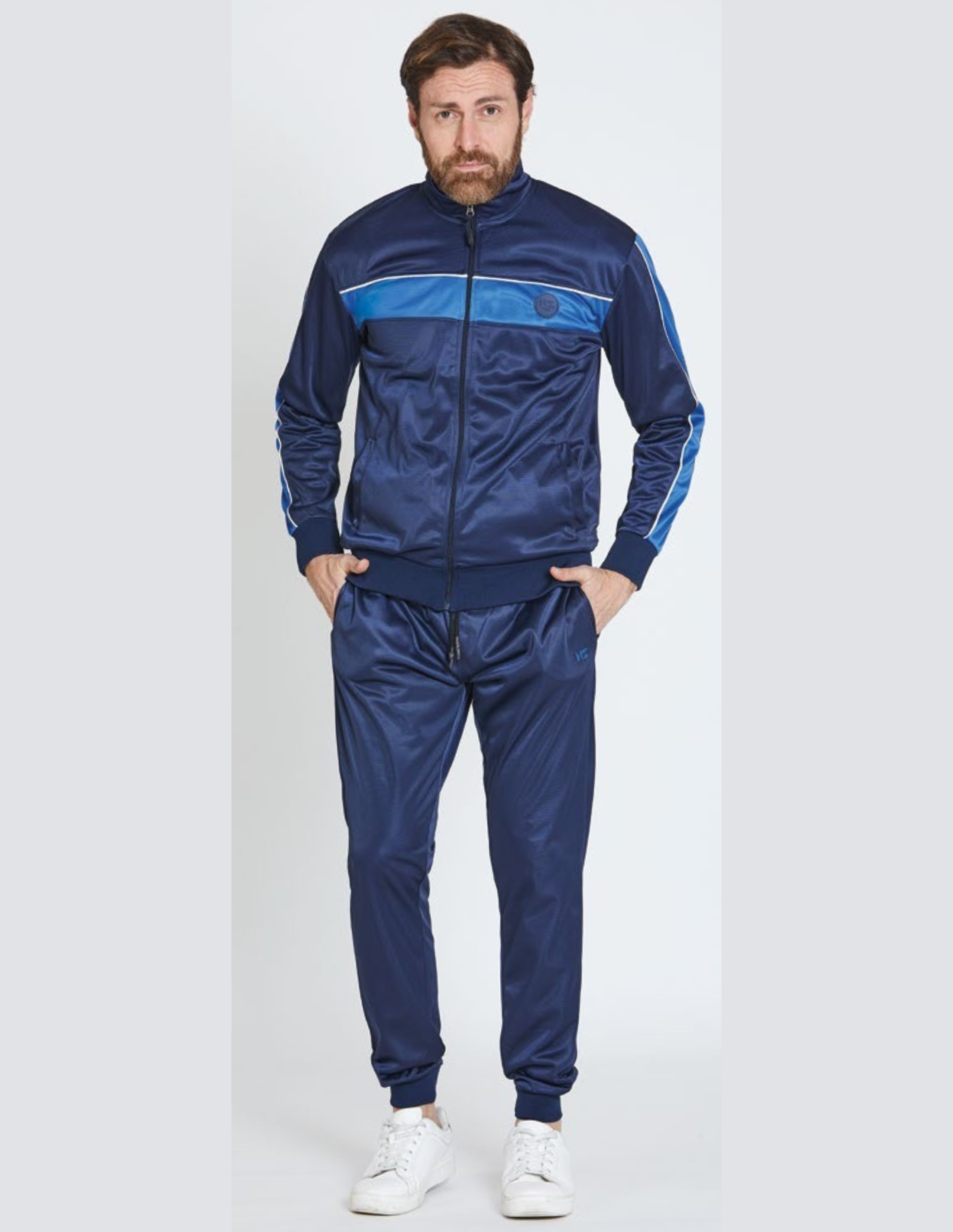 Tuta da uomoa triacetata full zip