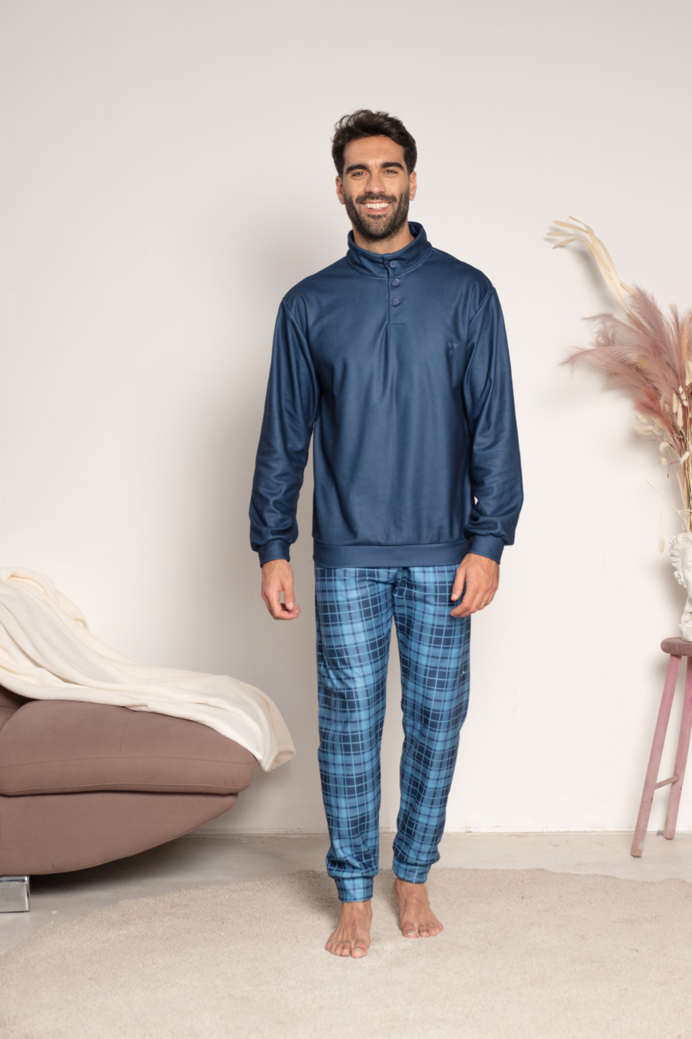 Pigiama da uomo in pile