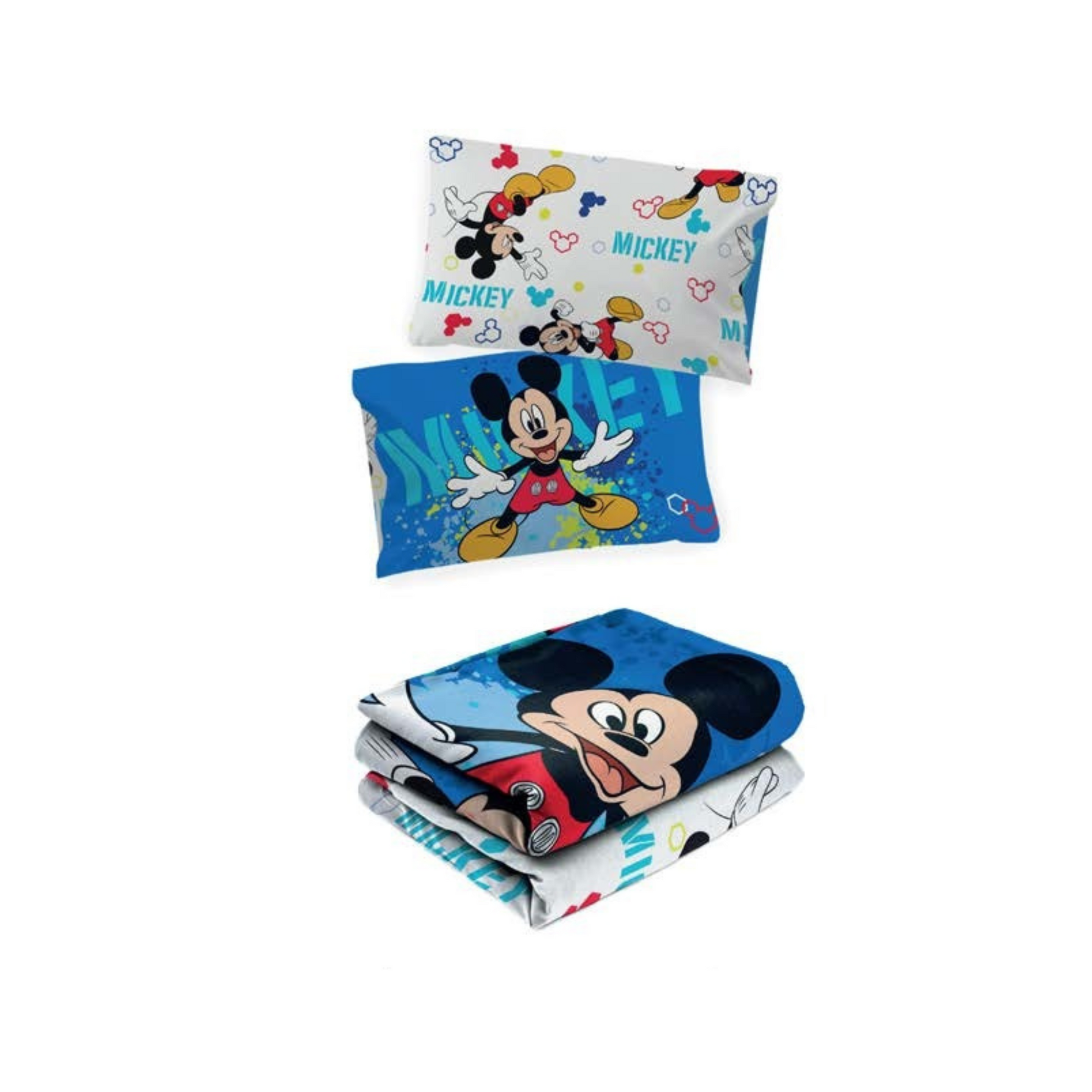 Completo letto in cotone 1 Piazza Mickey